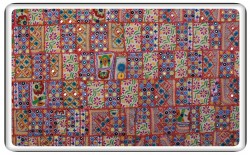 mix tukri work 40 × 60  1