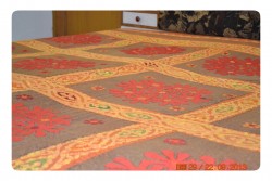 cut work with guddari work